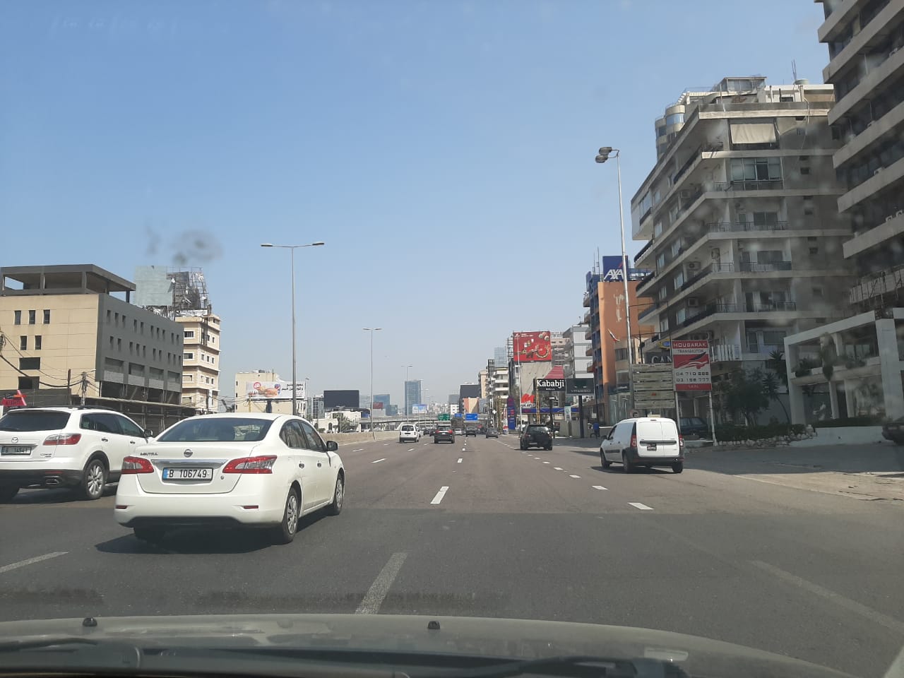 التحكم المروري: جميع الطرقات ضمن بيروت سالكة 112112