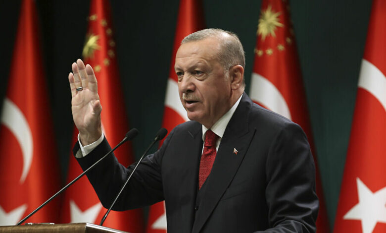 أردوغان يحثّ المستثمرين الأجانب على عدم فقد الثقة في تركيا 112112