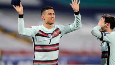 تعليق حكم مباراة البرتغال بعد إلغاء هدف رونالدو 112112