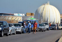 زحمة كبيرة على مركز المعاينة الميكانيكية في الزهراني 112112
