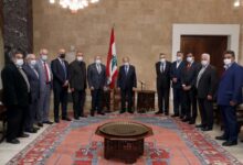 الرئيس عون يستقبل رئيس الاتحاد العمالي العام في قصر بعبدا 112112