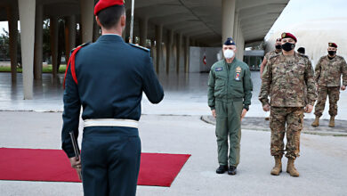 رئيس أركان الدفاع الإيطالي: على الشعب اللبناني أن يفخر بجيشه 112112