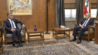 بري عرض الأوضاع السياسية مع اللواء ابراهيم كما استقبل بقرادونيان 112112