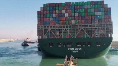 قناة السويس: الملاحة ستعود إلى طبيعتها في غضون 4 أيام 112112