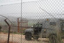 قوة إسرائيلية من 20 عنصرا تجتاز السياج التقني في كروم الشراقي 112112