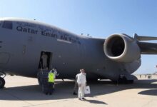 وصول طائرة قطرية على متنها 50 الف جرعة من اللقاح الصيني 112112