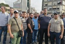 إعتصام للسائقين العموميين في طرابلس 112112