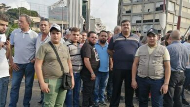إعتصام للسائقين العموميين في طرابلس 112112