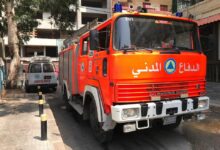 إخماد حريق مولد للطاقة الكهربائية في الرميلة 112112