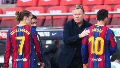 نهائي كأس إسبانيا قد يحسم مصير كومان 112112