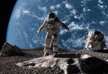 عودة ثلاثة رواد من محطة الفضاء الدولية إلى الأرض بسلام 112112