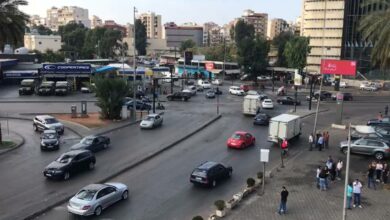 التحكم المروري: حركة المرور كثيفة من مستديرة رزق الله باتجاه تقاطع الشفروليه 112112