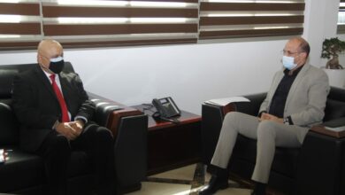 الوزير حسن عقد اجتماعا تقييميا مع مدير دائرة المشرق في البنك الدولي 112112