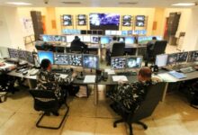 التحكم المروري: تصادم بين سيارة وشاحنة على اوتوستراد طبرجا 112112