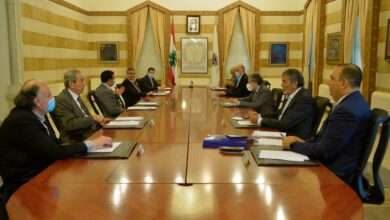 إجتماع في الداخلية بحث في صعوبات تعيق سير عمل مطار رفيق الحريري الدولي 112112