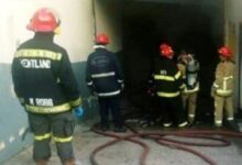 إخماد حريق داخل شقة في مشحا 112112