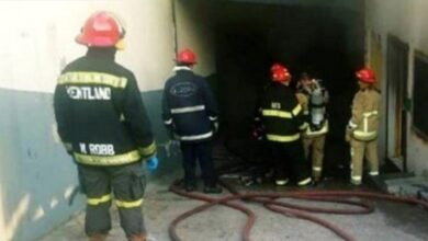 إخماد حريق داخل شقة في مشحا 112112