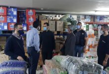 صيدا: جولة برفقة مدير عام وزارة الاقتصاد على السوبرماركات والأفران ومحطات البنزين 112112