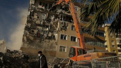 زلزال بقوة 4.3 درجة وقع غرب تركيا 112112