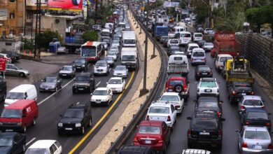 التحكم المروري: حركة المرور كثيفة من الضبيه باتجاه نهر الكلب 112112