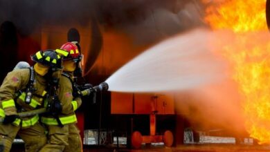 عوكر: حريق داخل مولد للطاقة الكهربائية 112112