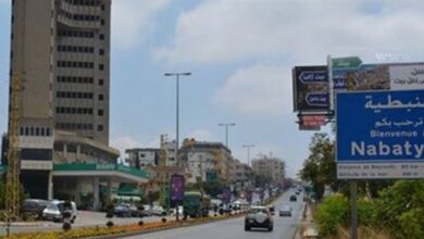 إقفال محتسبية النبطية حتى الـ 19 الحالي 112112