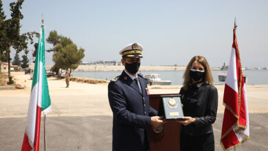 الجيش اللبناني يستلم هبة من السلطات الإيطالية 112112