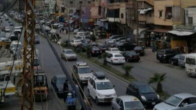 التحكم المروري: حركة المرور كثيفة على الاوزاعي 112112