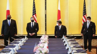 الصين تردّ على بيان أميركي ياباني مشترك 112112