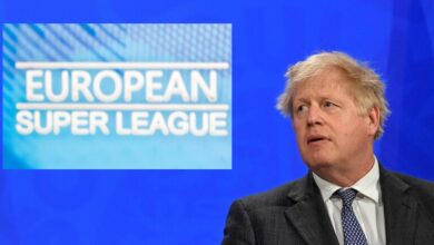 جونسون يُشيد بإنسحاب الأندية الستة من مشروع دوري السوبر الأوروبي 112112