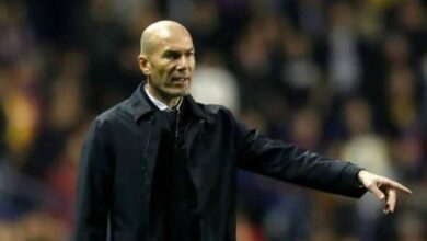 زيدان دافع عن قراره الفني لكنه إعترف أن فريقه استحق الخسارة 112112