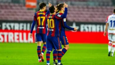بعد مباراة صعبة برشلونة يُحقق انتصاراً على فالنسيا 112112