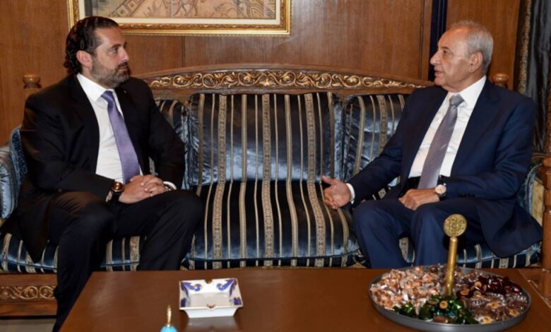 الحريري يصل الى عين التينة في هذه الأثناء 112112