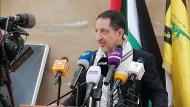 الحاج حسن: مسؤولية الدفاع عن فلسطين هي مسؤولية الجميع دون استثناء 112112