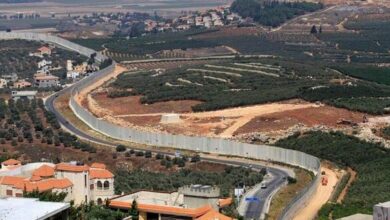 الخيام: قذائف إسرائيلية تلحق الضرر بمشروع الصرف الصحي 112112