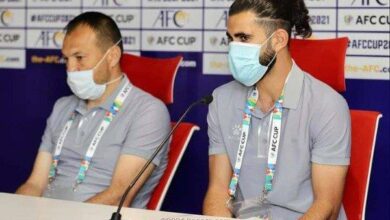 عُقد اليوم المؤتمر الصحفي الذي يسبق مباراة العهد اللبناني والوحدة السوري 112112