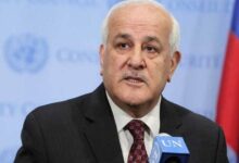 السفير الفلسطيني يشنّ هجومًا على مجلس الأمن: إننا لم نر حاجة لبيان منه لا يدعم شعبنا 112112