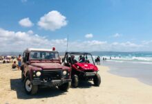 مواطنَين تعرضا للغرق على شاطئ صور الجنوبي 112112