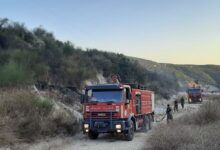 الدفاع المدني: إخماد حريق أعشاب في قصرنبا 112112