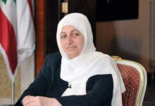 بهية الحريري: المارد الفلسطيني يخرج من جديد ليقول لكل العالم أن الحق الفلسطيني لن يسقط 112112