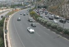 حركة المرور كثيفة من نهرالكلب باتجاه جونيه 112112