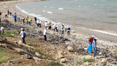 يوم بيئي لتنظيف شواطىء جبيلية 112112