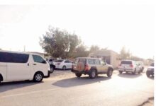 حركة المرور كثيفة على طريق عام عبيري 112112