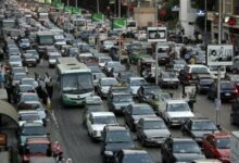 حركة المرور كثيفة من المشرفية باتجاه الرحاب حتى السفارة الكويتية 112112