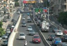 حركة المرور كثيفة على طريق الحدث 112112