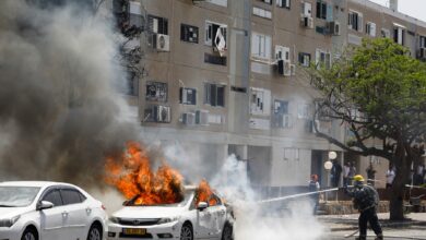 4 شهداء في قصف العدو لسيارة مدنية شمالي قطاع غزة 112112