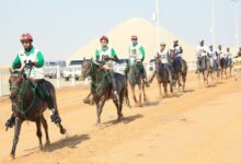 سباق الخيول العربية الأصيلة على الحدود السورية العراقية 112112