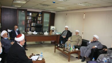 وفد من تجمع العلماء المسلمين يُؤيّدون مبادرة الرئيس بري ويزورون المكتب السياسي لحركة أمل 112112