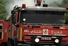 إخماد حريق داخل مولد كهرباء في الزلقا 12112