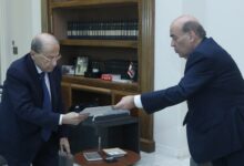 الرئيس عون تسلّم من الوزير شربل كتابًا بطلب إعفائه من مسؤولياته الوزارية 112112